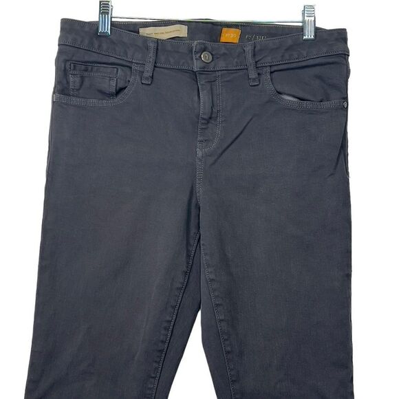 Pilcro And The Letterpress Women’s Gray Straight Leg Jeans Size 30 fit SJEJ - Picture 4 of 16